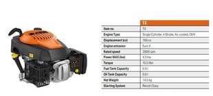 Газонокосилка самоходная Redback S531VHY-K 5в1 с бензиновым двигателем kaina ir informacija | Газонокосилки | 220.lv