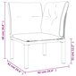 vidaXL 4-daļīgs dārza dīvānu komplekts, melns un pelēks, PE pinums cena un informācija | Dārza krēsli | 220.lv