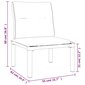 vidaXL 3-daļīgs dārza dīvānu komplekts, melna un pelēka PE rotangpalma cena un informācija | Dārza krēsli | 220.lv