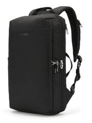 Pret-zādzību klēpjdatoru mugursoma Pacsafe Metrosafe x 16" 18L, melna цена и информация | Спортивные сумки и рюкзаки | 220.lv