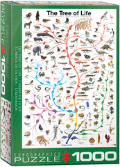 Puzle Eurographics, 6000-0282, The Tree of Life, 1000 gab. cena un informācija | Puzles, 3D puzles | 220.lv