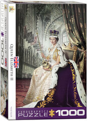 Пазл Eurographics, 6000-0919, Queen Elizabeth II, 1000 шт. цена и информация | Пазлы | 220.lv