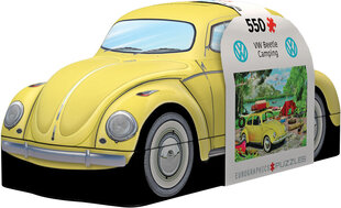 Puzle Eurographics, 8551-5691, VW Beetle Camping, Tin, 550 gab. cena un informācija | Puzles, 3D puzles | 220.lv
