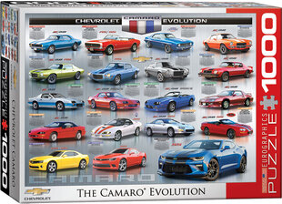 Puzle Eurographics, 6000-0733, Chevrolet Camaro Evolution, 1000 gab. cena un informācija | Puzles, 3D puzles | 220.lv