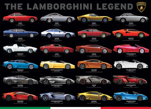 Пазл Eurographics, 6000-0822, The Lamborghini Legend, 1000 шт. цена и информация | Пазлы | 220.lv