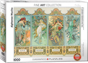 Puzle Eurographics, 6000-0824, Four Seasons, 1000 gab. cena un informācija | Puzles, 3D puzles | 220.lv