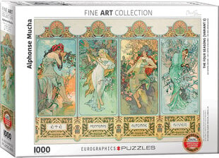 Пазл Eurographics, 6000-0824, Four Seasons, 1000 шт. цена и информация | Пазлы | 220.lv