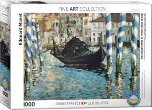 Puzle Eurographics, 6000-0828, The Grand Canal of Venice, 1000 gab. cena un informācija | Puzles, 3D puzles | 220.lv