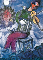 Пазл Eurographics, 6000-0852, The Blue Violinist, 1000 шт. цена и информация | Пазлы | 220.lv