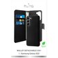 Puro Wallet Detachable Sam S23 S911 2w1 black PUSGS23BOOKC3BLK cena un informācija | Telefonu vāciņi, maciņi | 220.lv