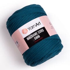 Пряжа для вязания YarnArt Macrame Cord 5 ММ ​​500г, цвет 789 цена и информация | Принадлежности для вязания | 220.lv