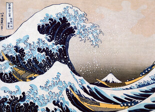 Пазл Eurographics, 6000-1545, Great Wave off Kanagawa, 1000 шт. цена и информация | Пазлы | 220.lv