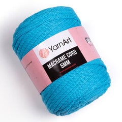 Пряжа для вязания YarnArt Macrame Cord 5 ММ ​​500г, цвет 763 цена и информация | Принадлежности для вязания | 220.lv