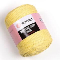Пряжа для вязания YarnArt Macrame Cord 5 ММ ​​500г, цвет 754 цена и информация | Принадлежности для вязания | 220.lv