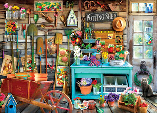 Пазл Eurographics, 6000-5346, The Potting Shed, 1000 шт. цена и информация | Пазлы | 220.lv