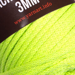 Пряжа для вязания YarnArt Macrame Cord 3 MM 250г, цвет 801 цена и информация | Принадлежности для вязания | 220.lv