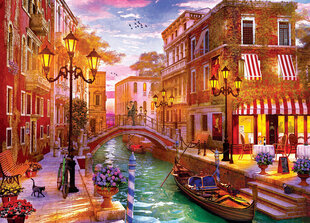 Puzle Eurographics, 6000-5353, Sunset Over Venice, 1000 gab. cena un informācija | Puzles, 3D puzles | 220.lv