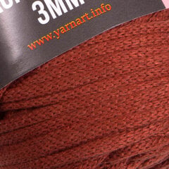 Adīšanas diegi YarnArt Macrame Cord 3 MM 250g, krāsa 785 cena un informācija | Adīšana | 220.lv