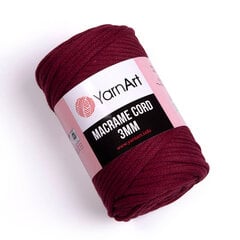 Нитки для вязания YarnArt Macrame Cord 3 MM 250г, цвет 781 цена и информация | Принадлежности для вязания | 220.lv