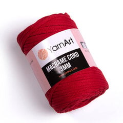 Нитки для вязания YarnArt Macrame Cord 3 MM 250г, цвет 773 цена и информация | Принадлежности для вязания | 220.lv