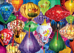 Пазл Eurographics, 6000-5469, Asian Lanterns, 1000 шт. цена и информация | Пазлы | 220.lv