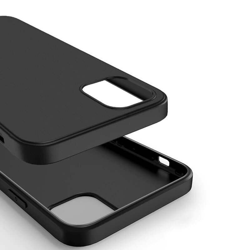Back-MATT for Xiaomi Redmi A1 , melns cena un informācija | Telefonu vāciņi, maciņi | 220.lv