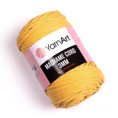 Пряжа для вязания YarnArt Macrame Cord 3 MM 250г, цвет 764 цена и информация | Принадлежности для вязания | 220.lv