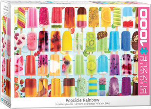 Puzle Eurographics, 6000-5622, Popsicle Rainbow, 1000 gab. cena un informācija | Puzles, 3D puzles | 220.lv