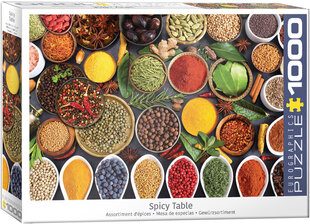 Puzle Eurographics, 6000-5624 ® Spicy Table cena un informācija | Puzles, 3D puzles | 220.lv