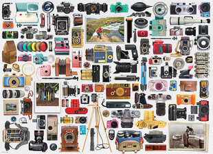 Puzle Eurographics, 6000-5627, The World of Cameras, 1000 gab. cena un informācija | Puzles, 3D puzles | 220.lv