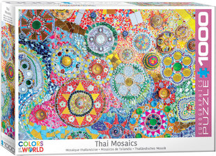 Puzle Eurographics, 6000-5637, Thai Mosaic, 1000 gab. cena un informācija | Puzles, 3D puzles | 220.lv