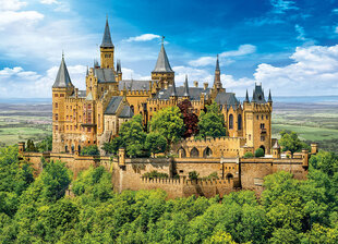 Puzle Eurographics, 6000-5762, Hohenzollern Castle, Germany, 1000 gab. cena un informācija | Puzles, 3D puzles | 220.lv
