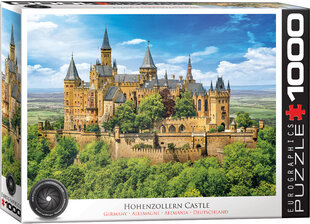 Puzle Eurographics, 6000-5762, Hohenzollern Castle, Germany, 1000 gab. cena un informācija | Puzles, 3D puzles | 220.lv