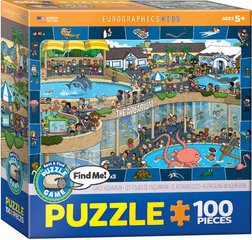 Puzle Eurographics, 6100-0543, Crazy Aquarium, 100 gab. cena un informācija | Puzles, 3D puzles | 220.lv