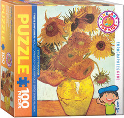 Пазл Eurographics, 6100-3688, Twelve Sunflowers, 100 шт. цена и информация | Пазлы | 220.lv
