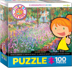 Puzle Eurographics, 6100-4908, Monet’s Garden, 100 gab. cena un informācija | Puzles, 3D puzles | 220.lv