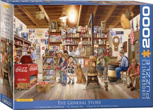 Puzle Eurographics, 8220-5481, The General Store, 2000 gab. cena un informācija | Puzles, 3D puzles | 220.lv