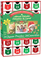 Пазл Eurographics, 8924-5737, Christmas Cats, Advent Calendars, 1200 шт. цена и информация | Пазлы | 220.lv