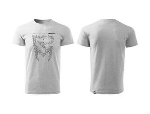 T-krekls Rock Machine 100% kokvilna, pelēka, S izmērs cena un informācija | Velo apģērbs | 220.lv