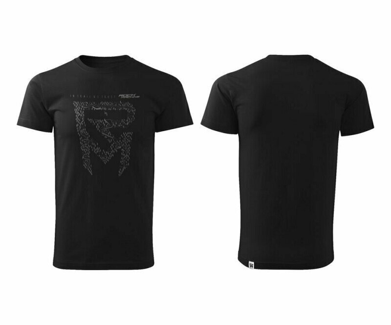 T-krekls Rock Machine 100% kokvilna, melna, izmērs M цена и информация | Velo apģērbs | 220.lv