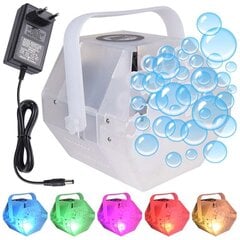 Комплект LIGHT4ME BUBBLE LED эффективная машина для мыльных пузырей + beamZ FBL1 жидкость для пузырей 1л цена и информация | Праздничные декорации | 220.lv