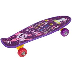 Пластиковый скейтборд Enero Mini Love Kitty цена и информация | Скейтборды | 220.lv