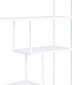Bigbuy Home Plaukti SQUARE Metāls Balts 80 x 26 x 180 cm цена и информация | Plaukti | 220.lv