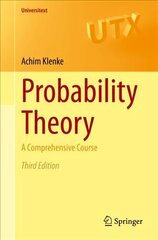 Probability Theory: A Comprehensive Course 3rd ed. 2020 cena un informācija | Ekonomikas grāmatas | 220.lv