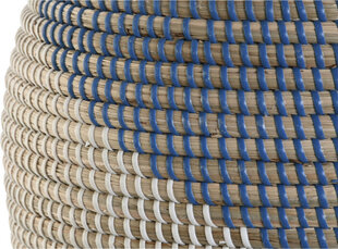 Кувшин DKD Home Decor 31 x 31 x 50 cm Натуральный Синий Морская трава Средиземноморье цена и информация | Вазы | 220.lv