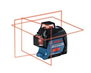 BOSCH LINE LASER 3-DIMENSION GLL 3-80 cena un informācija | Skrūvgrieži, urbjmašīnas | 220.lv