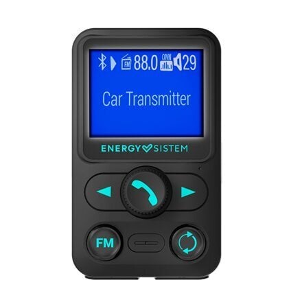 FM raidītājs Energy Sistem 455249, melns cena un informācija | FM Modulatori | 220.lv