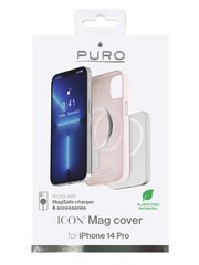 Puro IPC14P61ICONMAGROSE, rozā cena un informācija | Telefonu vāciņi, maciņi | 220.lv