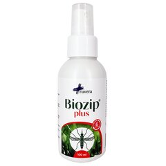 Atbaidīšanas līdzeklis pret odiem un ērcēm "Biozip plus", 100ml cena un informācija | Līdzekļi pret odiem, ērcēm | 220.lv