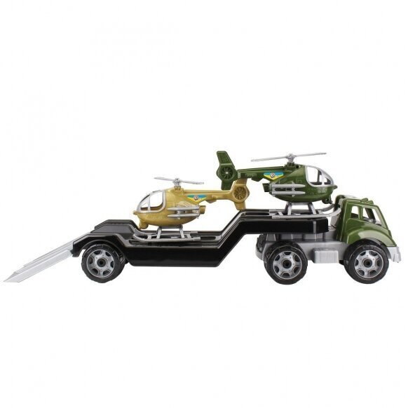 Kravas automašīnas un 2 helikopteru komplekts Technok 9185 cena un informācija | Rotaļlietas zēniem | 220.lv